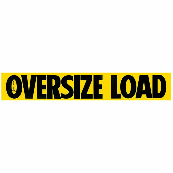 12x72 OVERSIZE LOAD Aluminum Sign