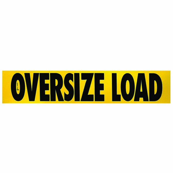 12x60 OVERSIZE LOAD Aluminum Sign