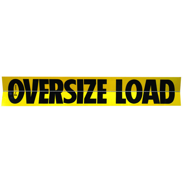 12x72 OVERSIZE LOAD HINGED ALUMINUM SIGN