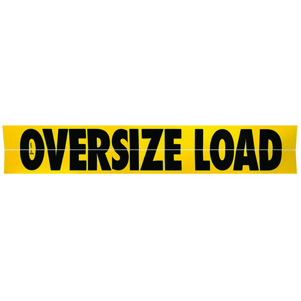 12x60 OVERSIZE LOAD HINGED ALUMINUM SIGN