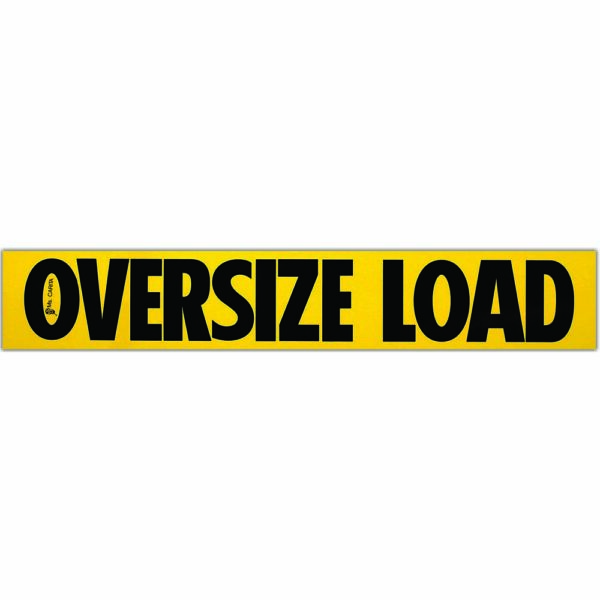 12x72 OVERSIZE LOAD Decal