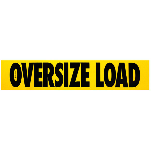 12" X 60" “OVERSIZE LOAD” MAGNETIC SIGN