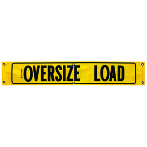 12x72 OVERSIZE LOAD WITH BORDER BANNER
