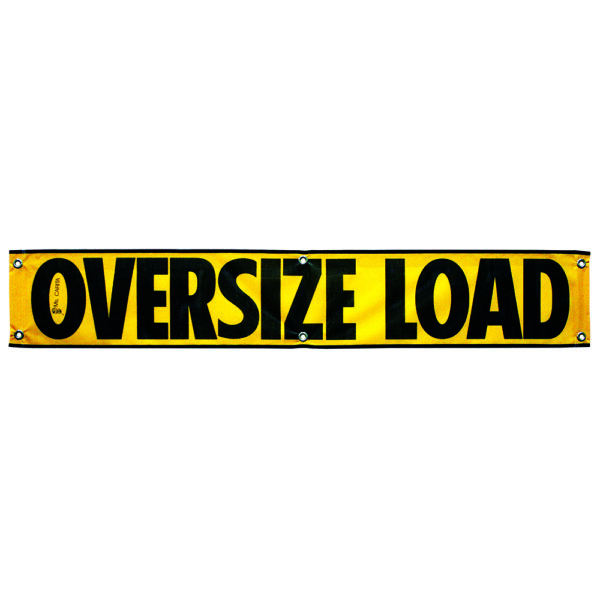 12x72 OVERSIZE LOAD MESH BANNER