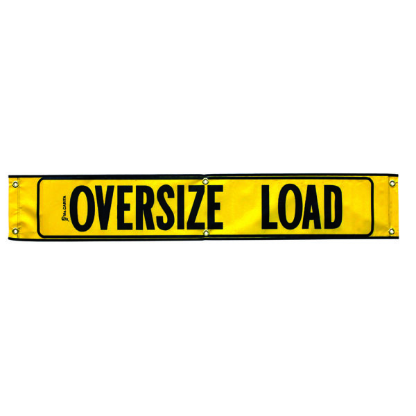 12x72 OVERSIZE LOAD MESH BANNER WITH BORDER