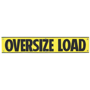 12x72 OVERSIZE LOAD HIGH INTENSITY REFLECTIVE BANNER