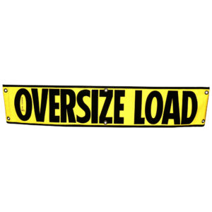12x60 OVERSIZE LOAD HIGH INTENSITY REFLECTIVE BANNER