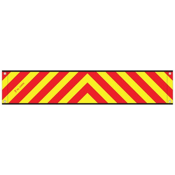 12 X 60 CHEVRON HIGH INTENSITY BANNER