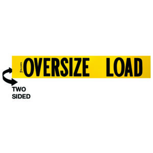 10x60 OVERSIZE LOAD/OVERSIZE LOAD WOOD SIGN