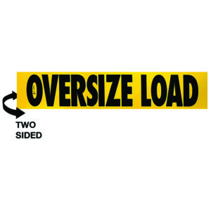 12" x 60" OVERSIZE LOAD / OVERSIZE LOAD Wood Sign