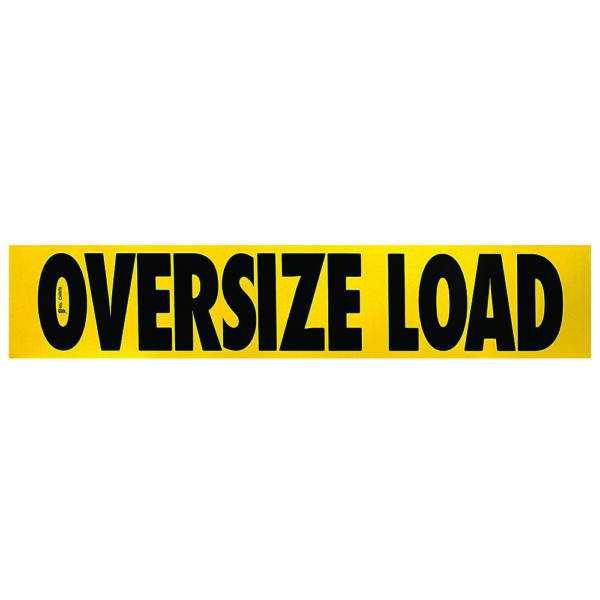 12" x 60" OVERSIZE LOAD Wood Sign
