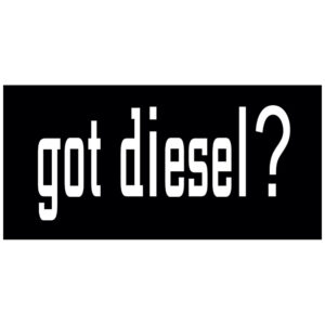 2.75" x 10.25" GOT DIESEL?