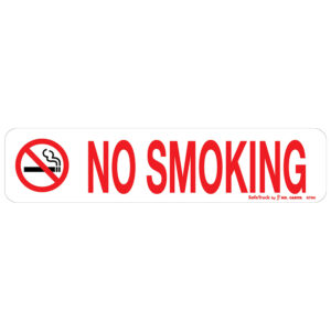 NO SMOKING