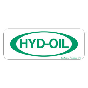 HYD-OIL W/OVAL