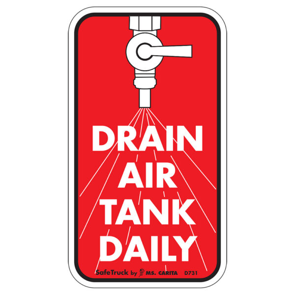 DRAIN AIR TANK DAILY - PIC