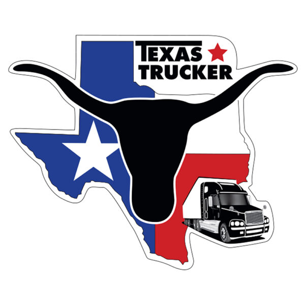 TEXAS TRUCKER DECAL