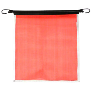 18" MAX DUTY REFLECTIVE HEAVY HAUL BUNGEE FLAG