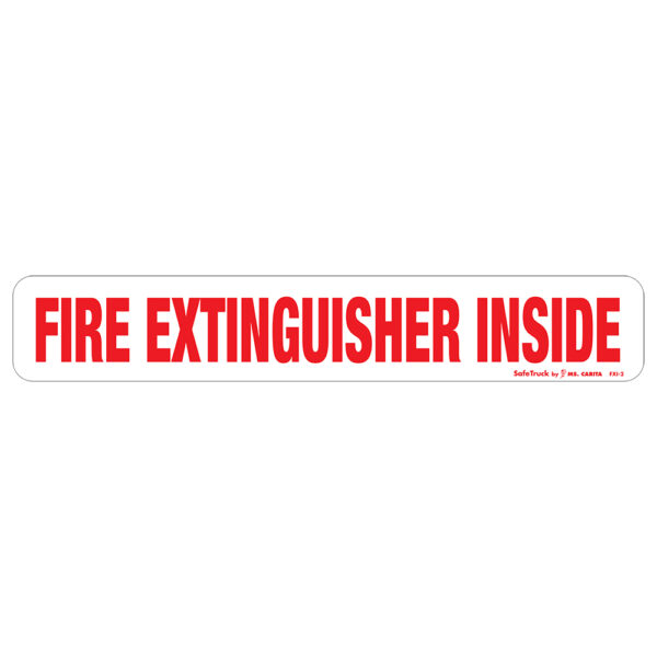 FIRE EXTING INSIDE