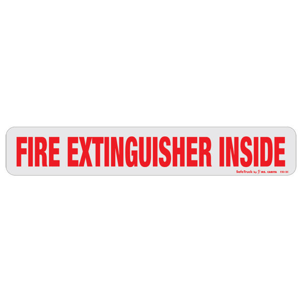 FIRE EXTING INSIDE