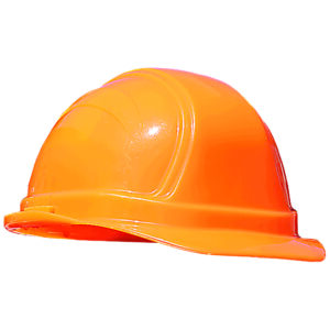 STD 4 PT RATCHET SUSPENSION HARD HAT - HI VIZ ORAN