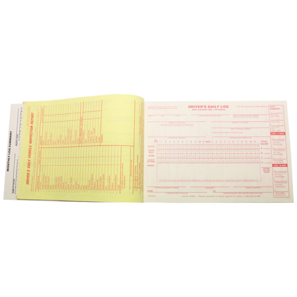 DRIVERS DAILY LOG BOOK
