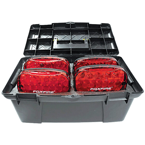 4 FOX FIRE LIGHT KIT/MAGNETS RED