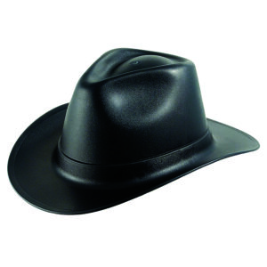 COWBOY HARD HAT- BLACK