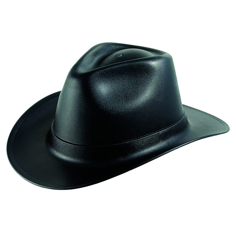 COWBOY HARD HAT BLACK Ms. Carita Safetruck