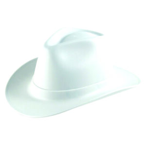 COWBOY HARD HAT - WHITE