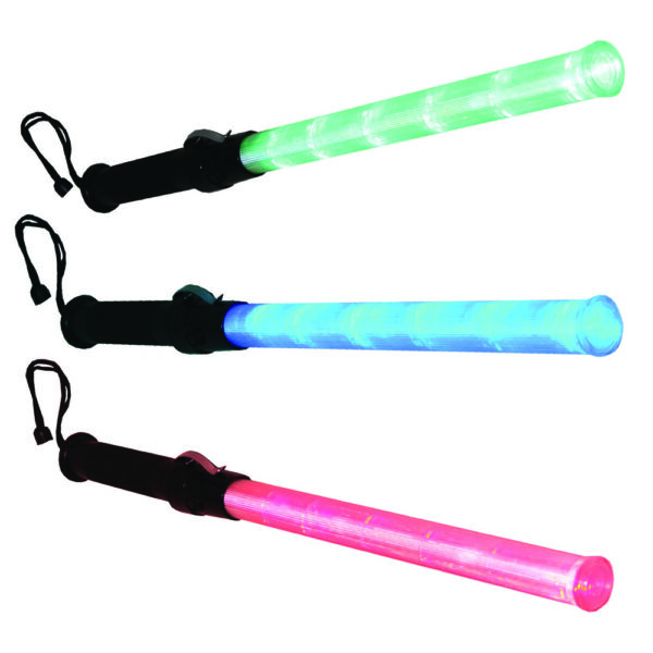 Multi-Colored Lighted Baton Red Blue and Red
