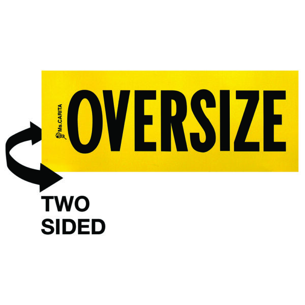 13.5 x 34 OVERSIZE/OVERSIZE Wood Sign