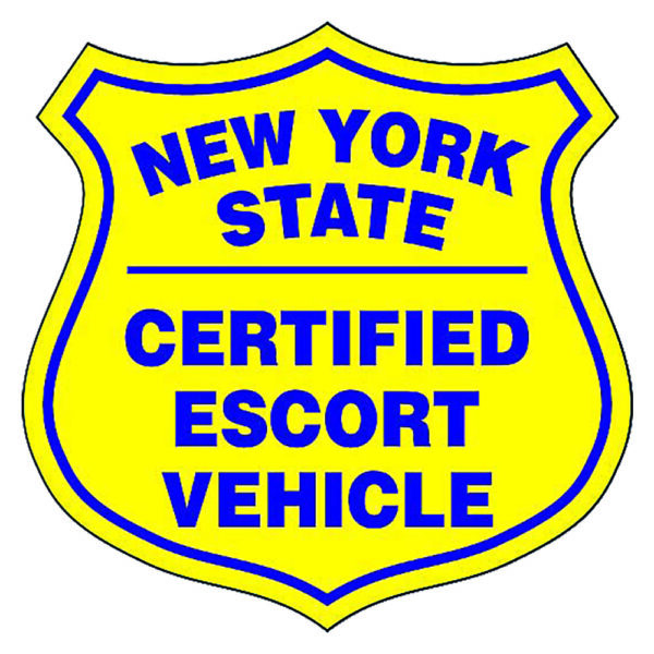 12" X 12" NY ESCORT MAGNET