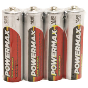 POWERMAX AA HD 4 PACK SHRINK WRAPED