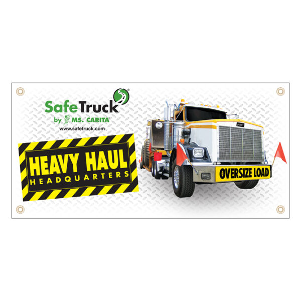 APPROVED HEAVY HAUL BANNER