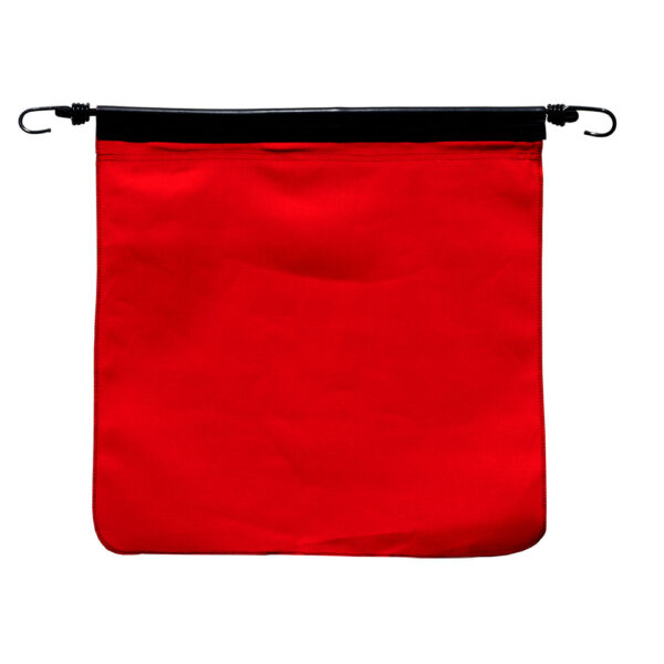 18" RED COTTON W/BUNGEE