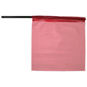 16" JERSEY FLAG W/PLASTIC STAFF