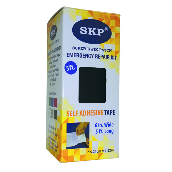 5' x 6" SKP REPAIR TAPE - BLACK