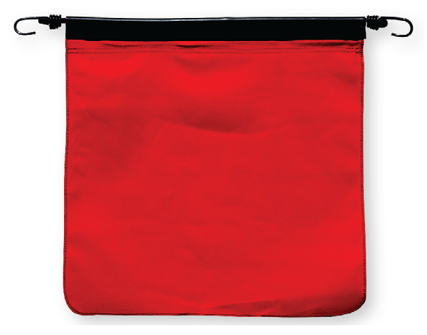 Red Cotton Bungee Flag