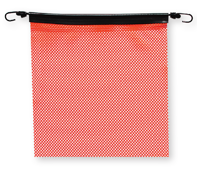 Flo-Orange Jersey Bungee Flag