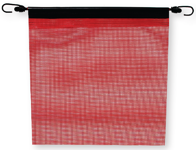 Red Mesh Bungee Flag