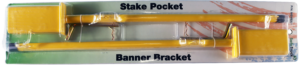 Stake Pocket Banner Brackets in package