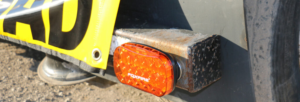 Foxfire attached to bumper