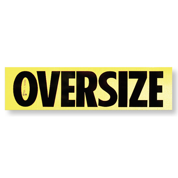 12x48 OVERSIZE REFLECTIVE DECAL