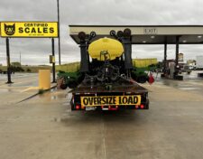 John Deere 1770 24 row planter on trailer