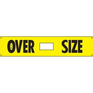 Tow Hook Banner - Oversize