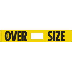 Tow Hook Banner - Oversize