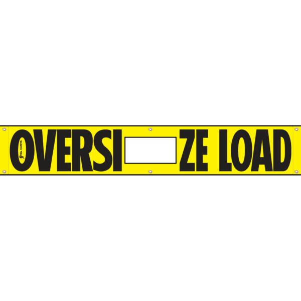 Tow Hook Banner - Oversize Load