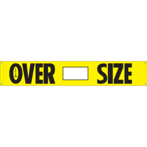 Tow Hook Banner - Oversize