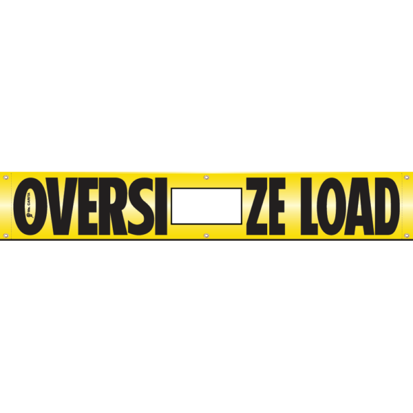 Tow Hook Banner - Oversize Load