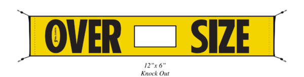 Tow Hook Oversize Vinyl Bungee Banner 12” x 72” - Image 4